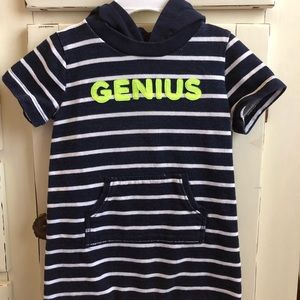 Boys hooded romper